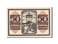 Billete, Alemania, Nordlingen, 50 Pfennig, 1918, SC, Mehl:978.8a