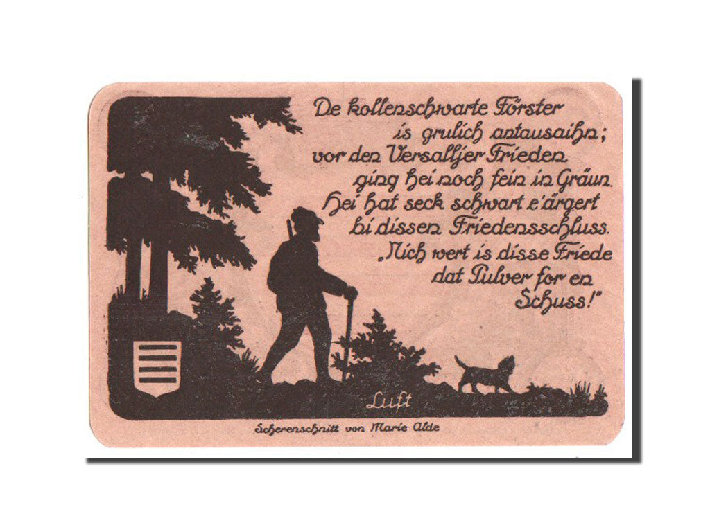 Banknote, Germany, Noschenrode Gemeinde, 25 Pfennig, 1921, AU(55-58), Mehl:980.9