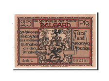 Banknote, Germany, Belgard a. Persante Stadt, 25 Pfennig, UNC(63), Mehl:69.3a
