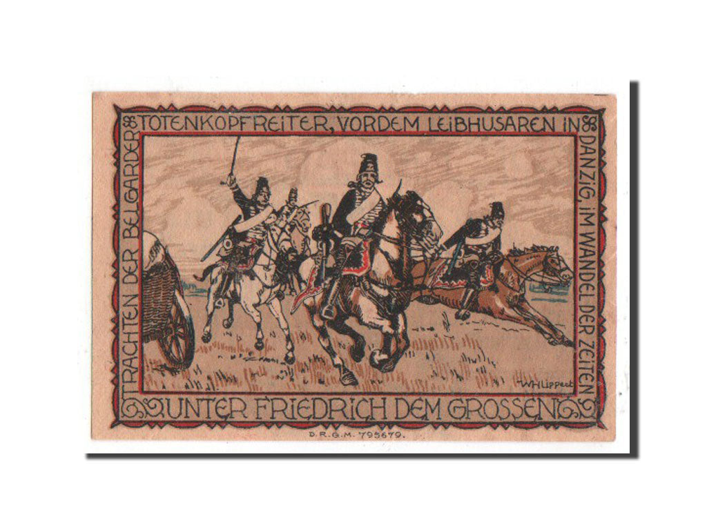 Banknote, Germany, Belgard a. Persante Stadt, 25 Pfennig, UNC(63), Mehl:69.3a