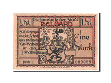Germany, Belgard a. Persante Stadt, 1 Mark, UNC(63), 009089, Mehl #69.3a