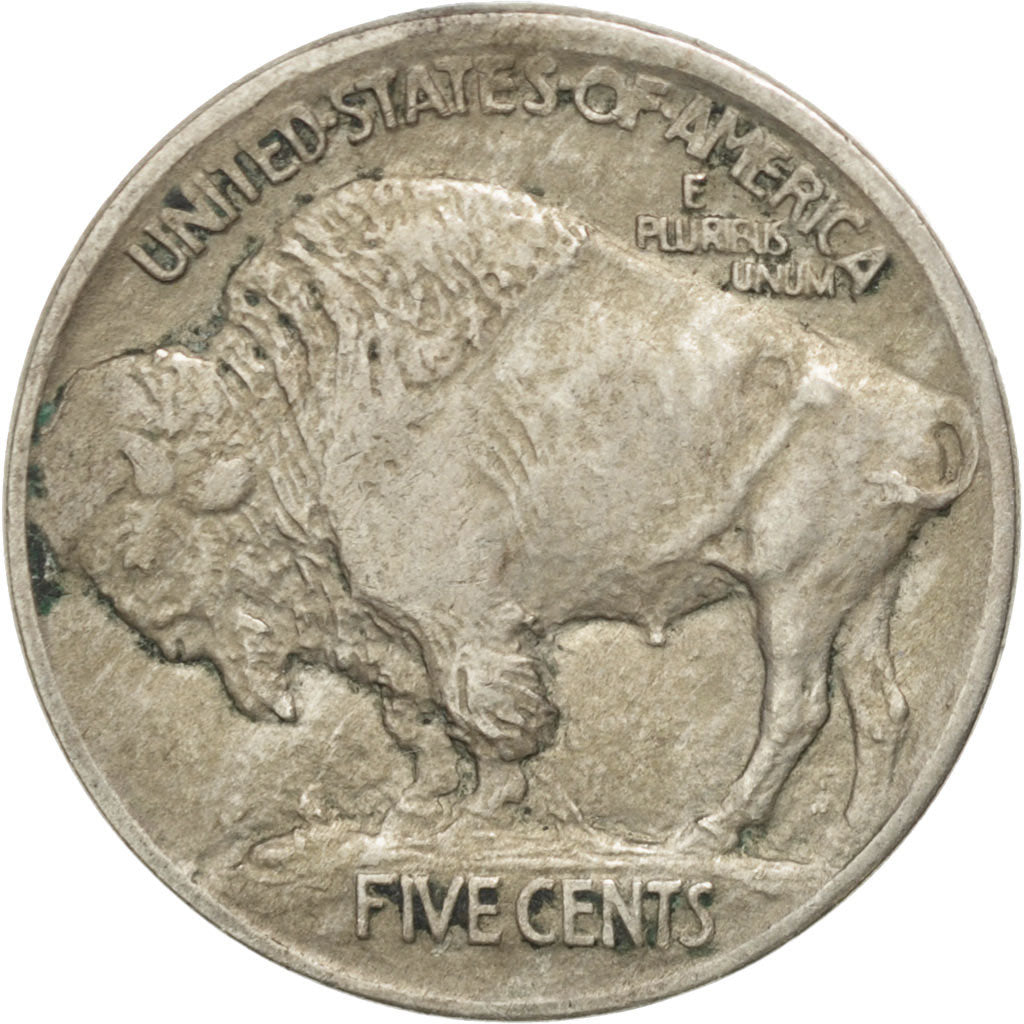 UNITED STATES, Buffalo Nickel, 5 Cents, 1913, U.S. Mint, KM #133, EF(40-45),...