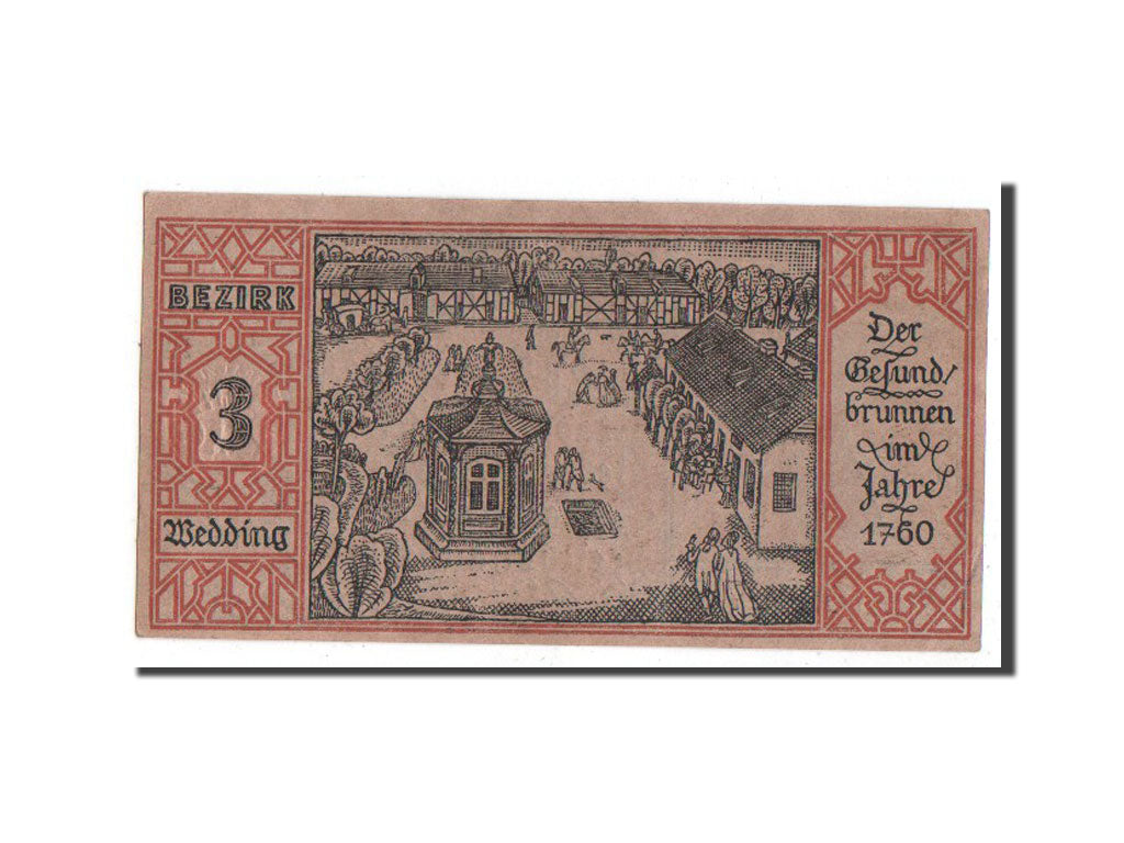 Banknote, Germany, Berlin Stadt, 50 Pfennig, 1921, UNC(63), Mehl:92.1