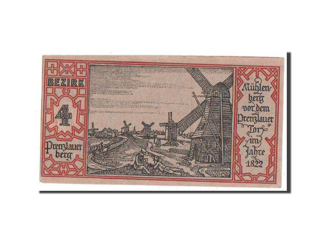 Banknote, Germany, Berlin Stadt, 50 Pfennig, 1921, UNC(63), Mehl:92.1