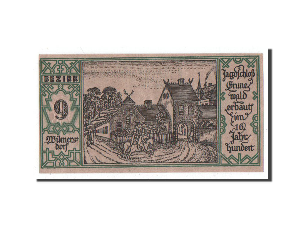 Banknote, Germany, Berlin Stadt, 50 Pfennig, 1921, UNC(63), Mehl:92.1