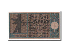 Banknote, Germany, Berlin Stadt, 50 Pfennig, 1921, UNC(63), Mehl:92.1