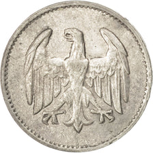 GERMANIA, REPUBBLICA DI WEIMAR, Mark, 1924, Stuttgart, BB, Argento, KM:42