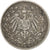 Moneta, NIEMCY - IMPERIUM, 1/2 Mark, 1914, Hambourg, EF(40-45), Srebro, KM:17