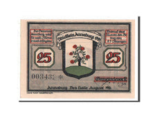 Banknote, Germany, Annaburg Stadt, 25 Pfennig, 1921, UNC(63), Mehl:34.1
