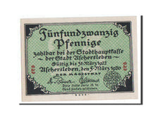Banknote, Germany, Aschersleben, 25 Pfennig, 1920, UNC(65-70), Mehl:50.1