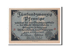 Banknote, Germany, Aschersleben, 25 Pfennig, 1920, UNC(65-70), Mehl:50.1