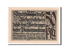 Banknote, Germany, Aschersleben, 50 Pfennig, 1921, UNC(63), Mehl:50.3