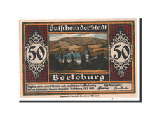 Banknote, Germany, Berleburg Stadt, 50 Pfennig, 1921, UNC(63), Mehl:80.1