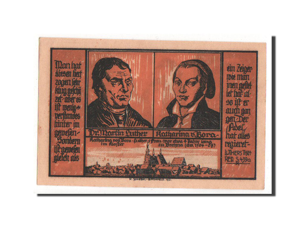 Banknote, Germany, Provinz Sachsen, 50 Pfennig, 1921, UNC(63), Mehl:160.3