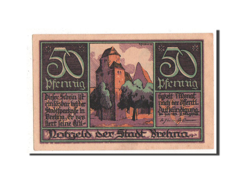 Banknote, Germany, Provinz Sachsen, 50 Pfennig, 1921, UNC(63), Mehl:160.3