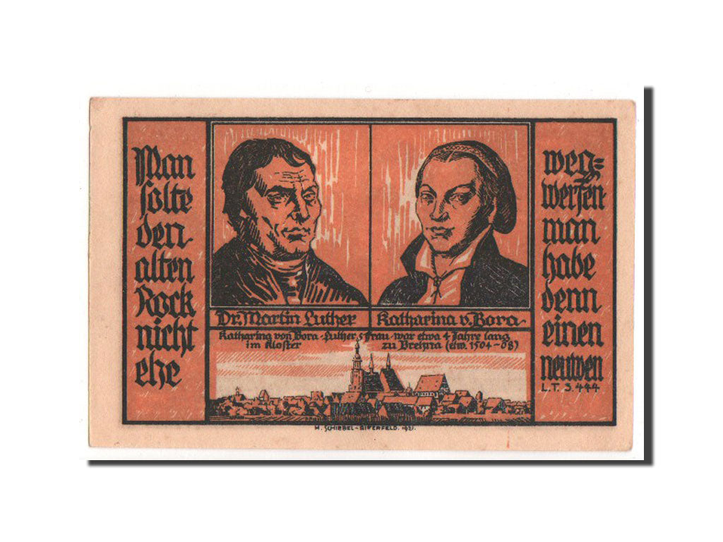 Banknote, Germany, Provinz Sachsen, 50 Pfennig, 1921, UNC(63), Mehl:160.3