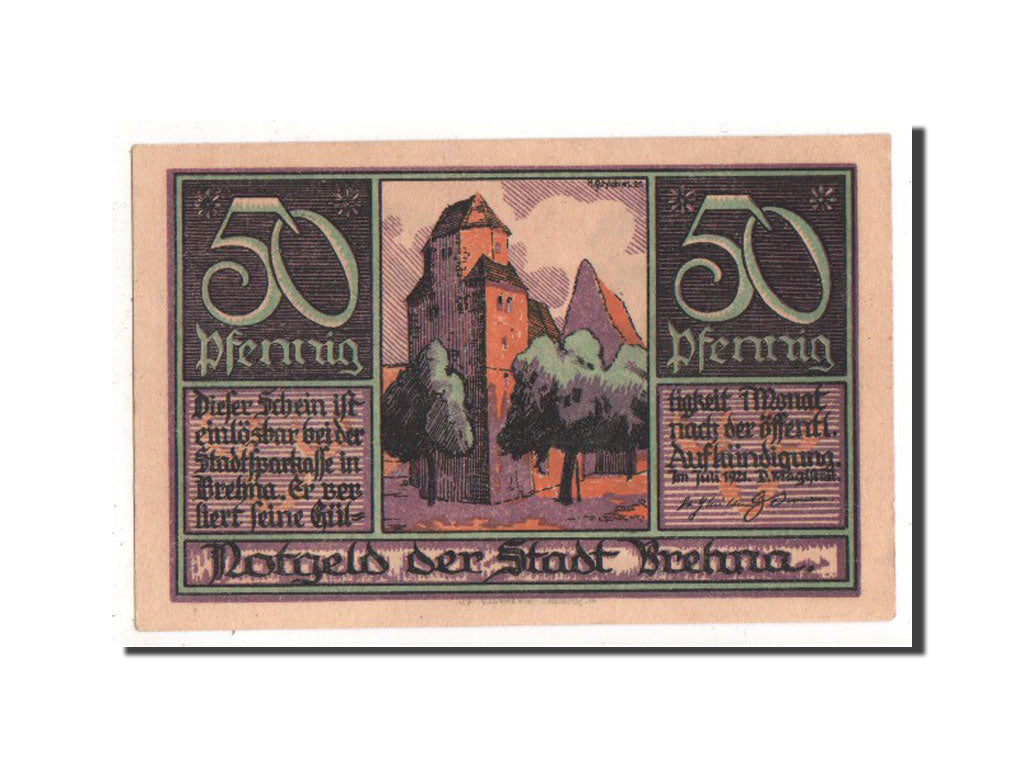 Banknote, Germany, Provinz Sachsen, 50 Pfennig, 1921, UNC(63), Mehl:160.3
