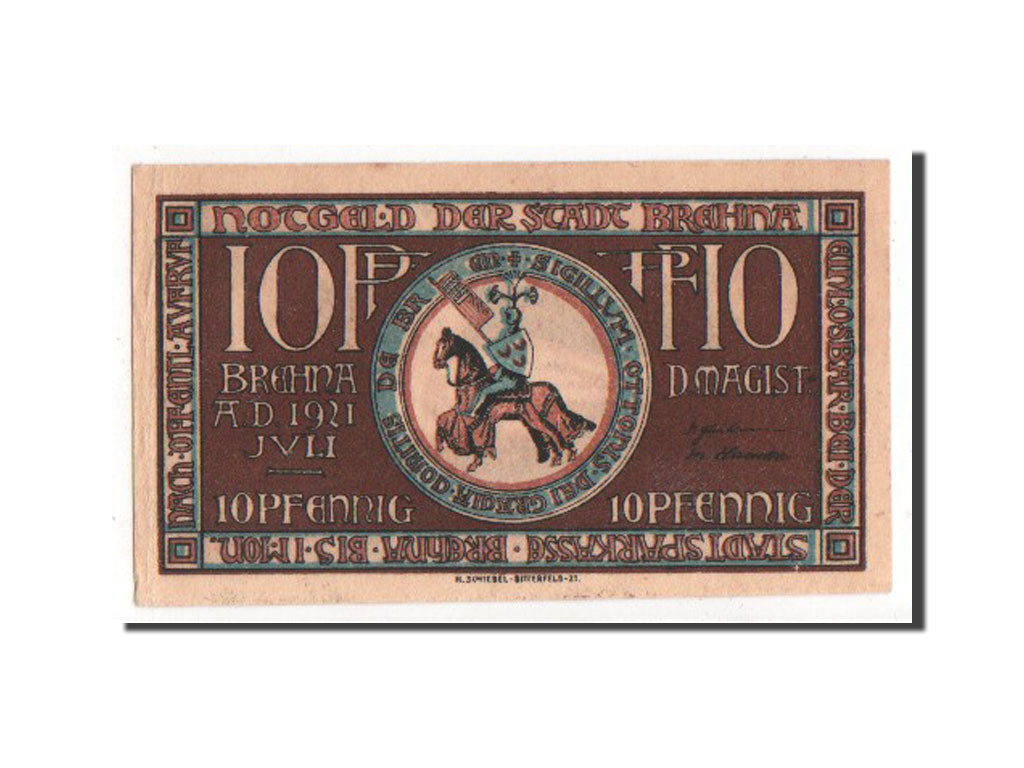 Banknote, Germany, Provinz Sachsen, 10 Pfennig, 1921, UNC(63), Mehl:160.1