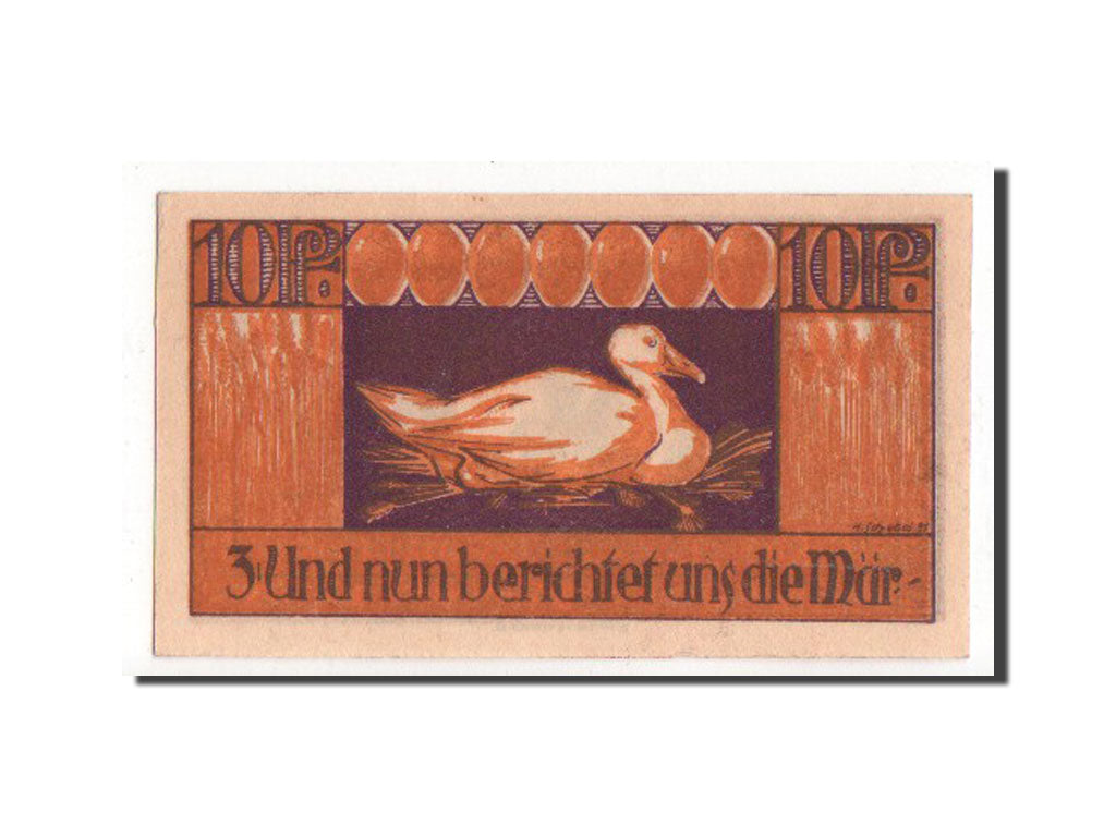 Banknote, Germany, Provinz Sachsen, 10 Pfennig, 1921, UNC(63), Mehl:160.1