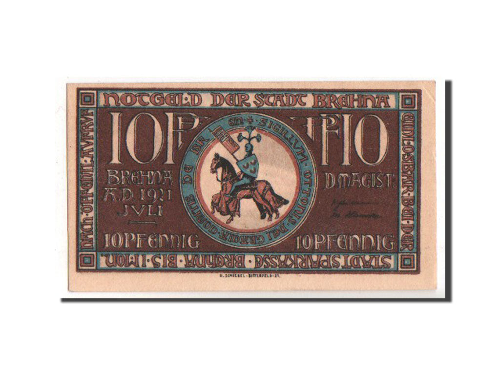 Banknote, Germany, Provinz Sachsen, 10 Pfennig, 1921, UNC(63), Mehl:160.1