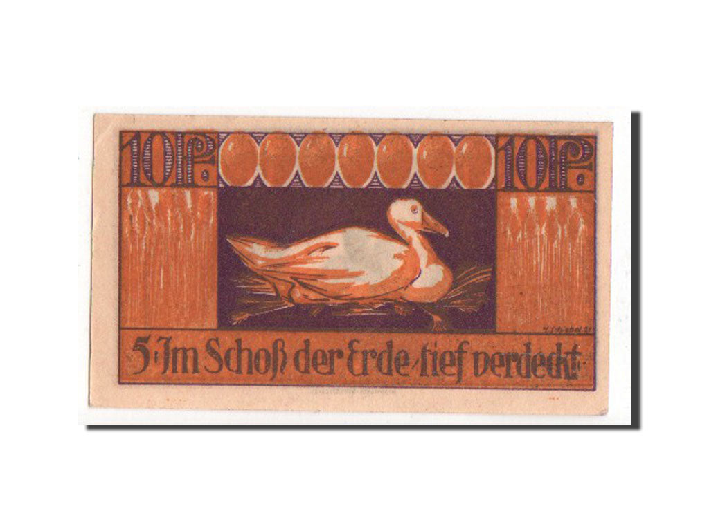 Banknote, Germany, Provinz Sachsen, 10 Pfennig, 1921, UNC(63), Mehl:160.1
