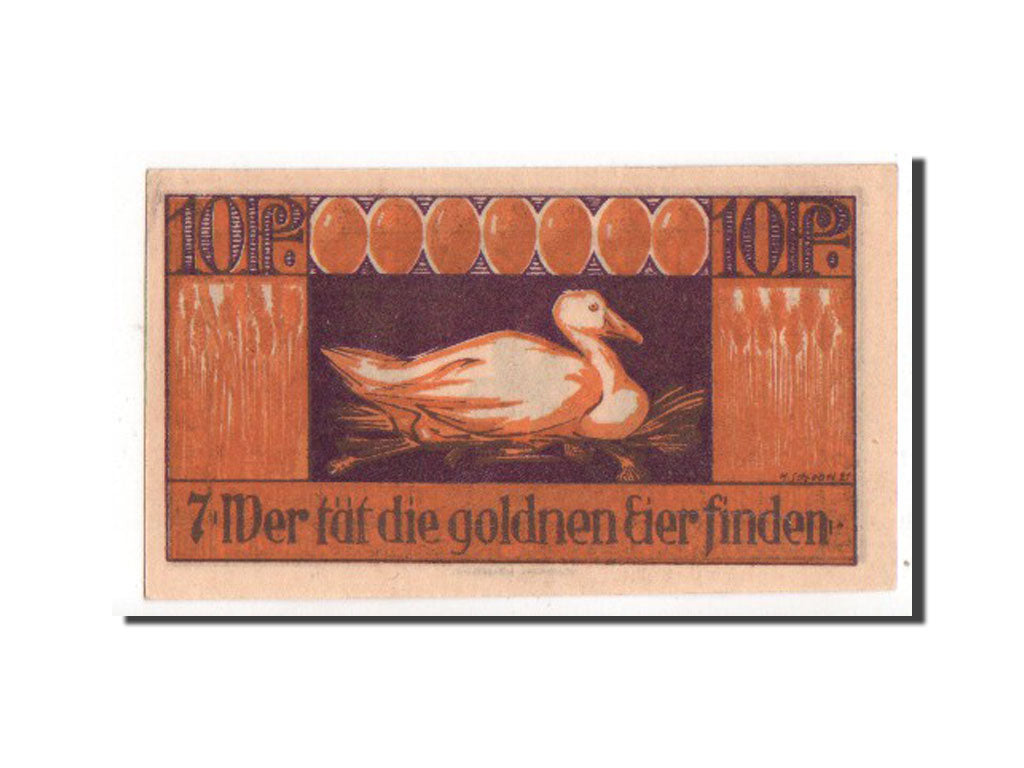 Banknote, Germany, Provinz Sachsen, 10 Pfennig, 1921, UNC(63), Mehl:160.1