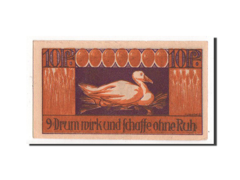 Banknote, Germany, Provinz Sachsen, 10 Pfennig, 1921, UNC(63), Mehl:160.1