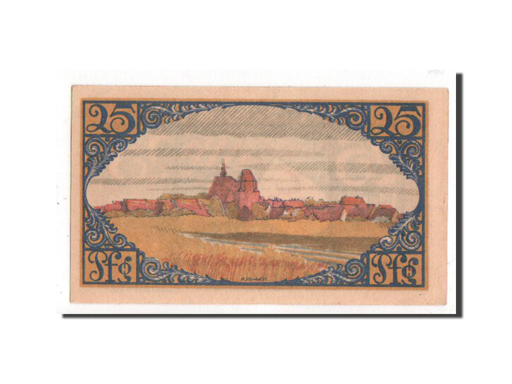 Banknote, Germany, Provinz Sachsen, 25 Pfennig, 1921, UNC(63), Mehl:160.2