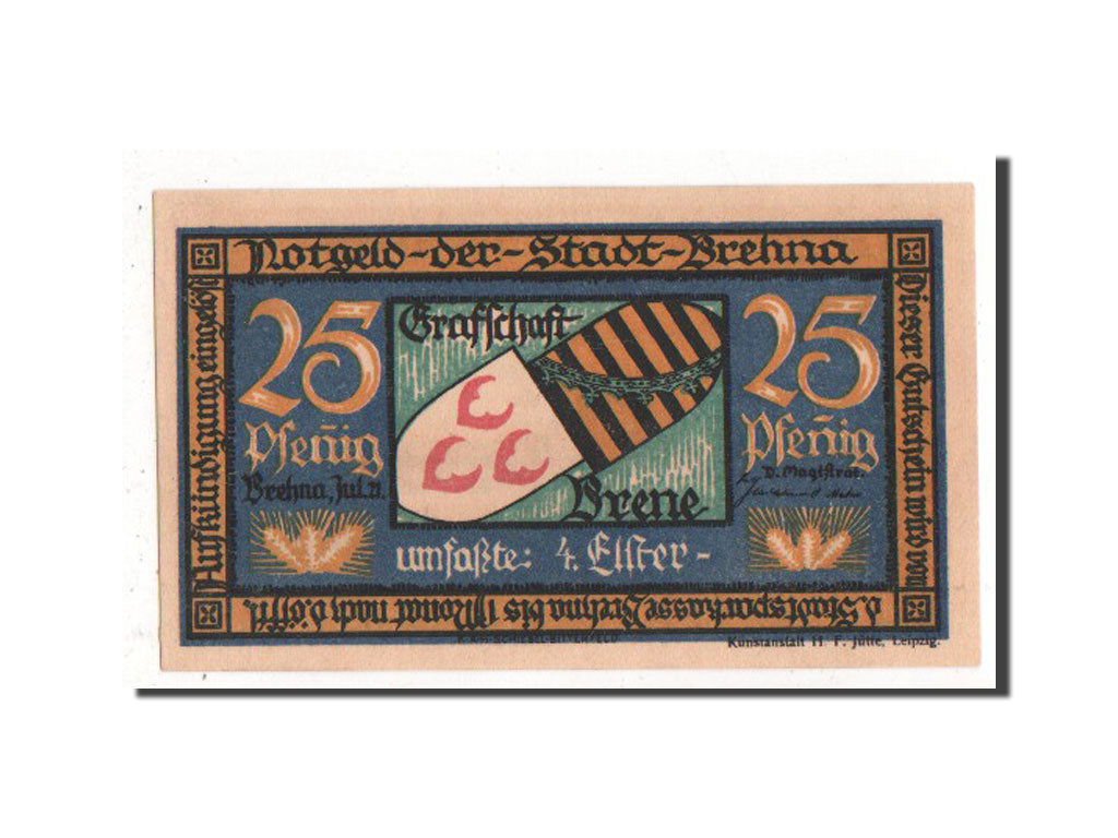 Banknote, Germany, Provinz Sachsen, 25 Pfennig, 1921, UNC(63), Mehl:160.2