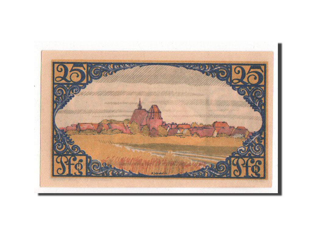 Banknote, Germany, Provinz Sachsen, 25 Pfennig, 1921, UNC(63), Mehl:160.2