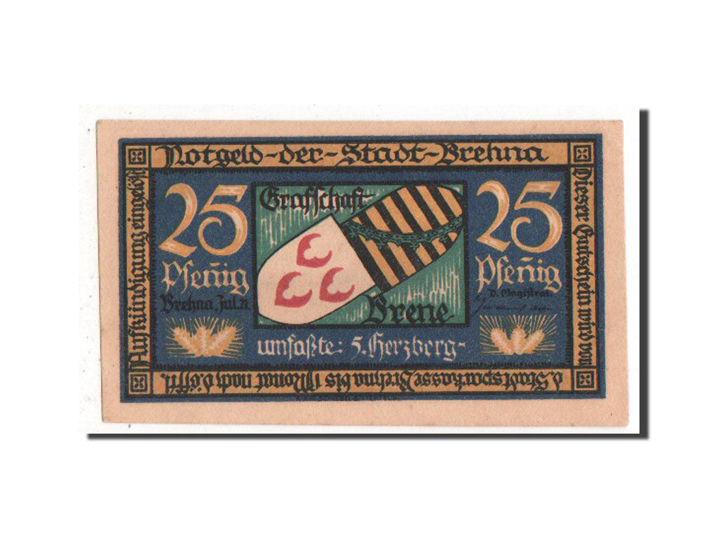 Banknote, Germany, Provinz Sachsen, 25 Pfennig, 1921, UNC(60-62), Mehl:160.2