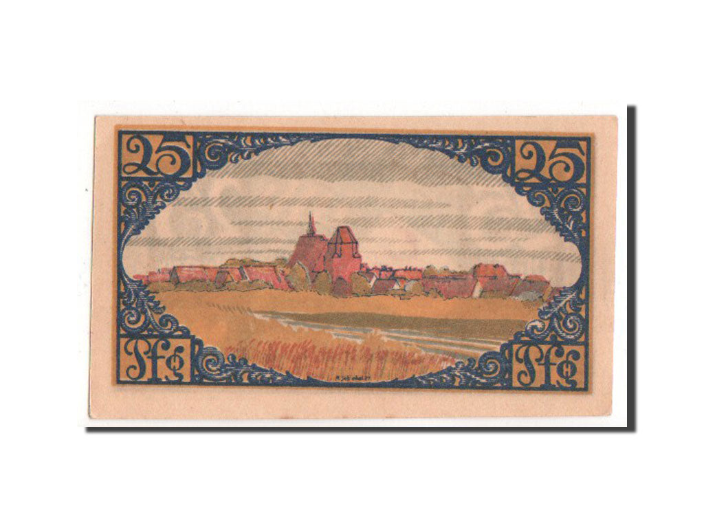 Banknote, Germany, Provinz Sachsen, 25 Pfennig, 1921, UNC(60-62), Mehl:160.2