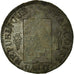 Moneda, Francia, Sol, 1793, Arras, MBC, Bronce, Gadoury:19