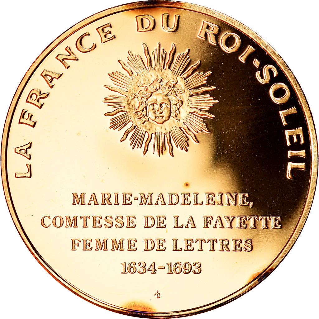 Frankrijk, Medaille, Madame de la Fayette, La France du Roi Soleil, UNC-