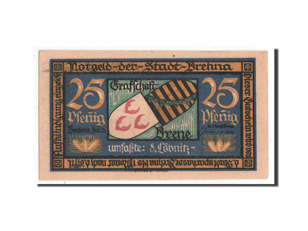 Billet, Allemagne, Provinz Sachsen, 25 Pfennig, 1921, SUP+, Mehl:160.2