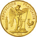 FRANCE, Génie, 50 Francs, 1889, Paris, KM #831, MS(60-62), Gold, Gadoury #1113, 