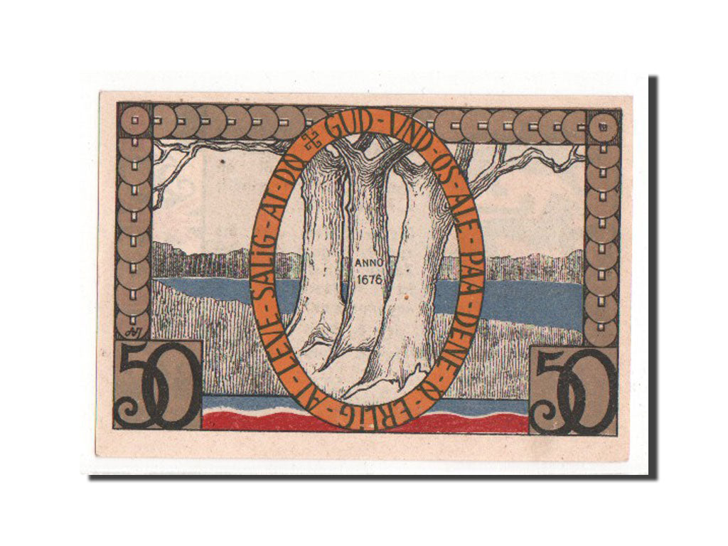 Germany, Augustenburg, 50 Pfennig, 1920, UNC(63), 19316, Mehl #54.1a