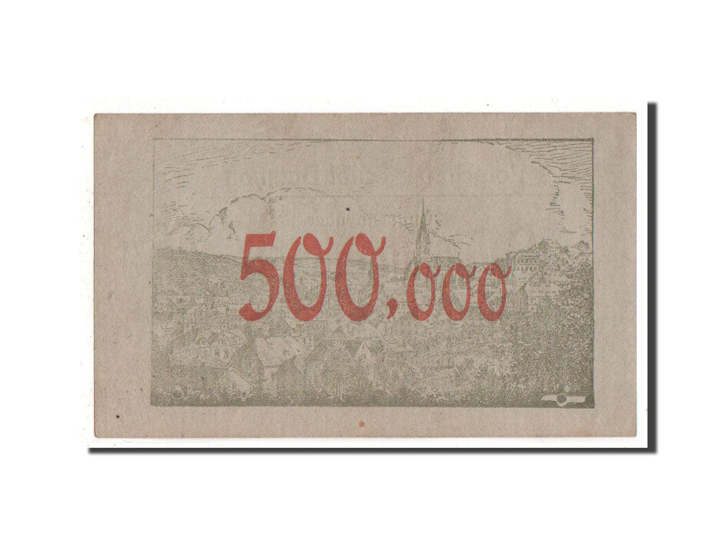 Banknote, Germany, Buchholz, 500 000 Mark, 1923, AU(50-53)