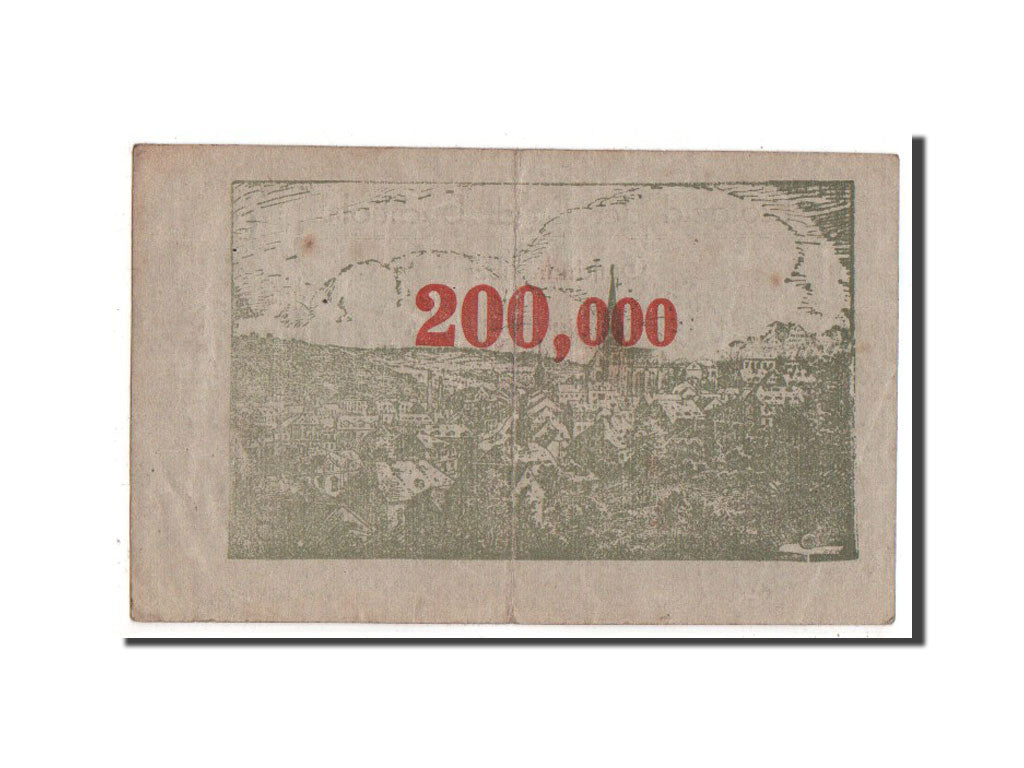Banknote, Germany, Buchholz, 200 000 Mark, 1923, EF(40-45)