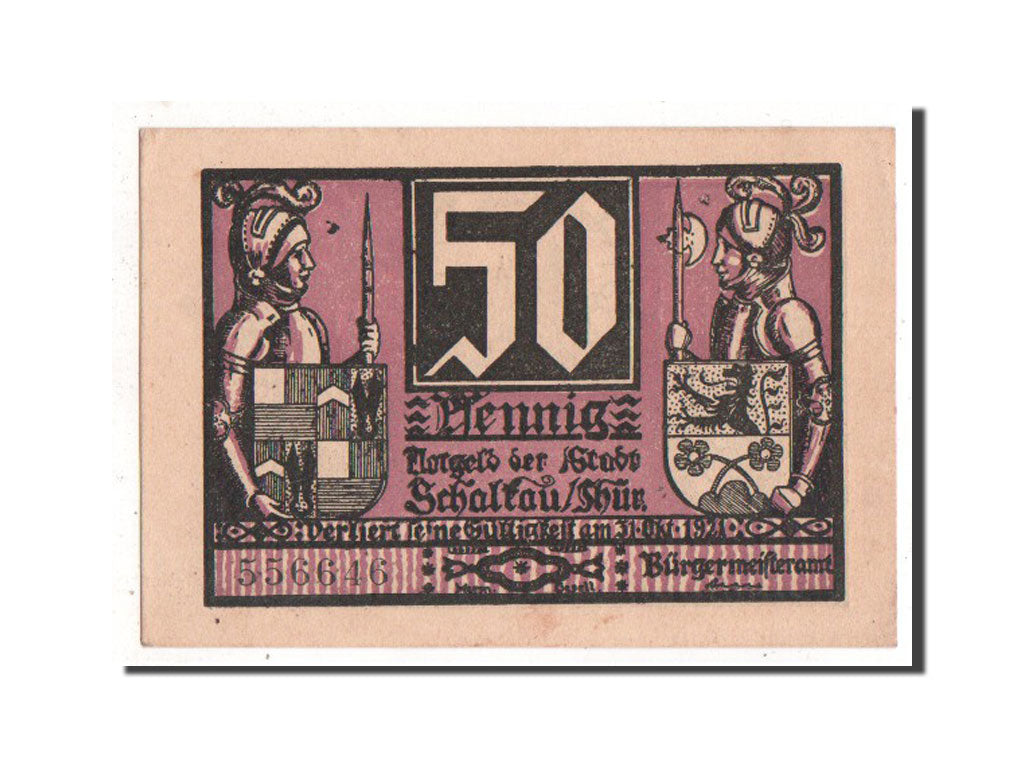 Banknote, Germany, Schaltau Thur, 50 Pfennig, 1921, UNC(63), Mehl:1171