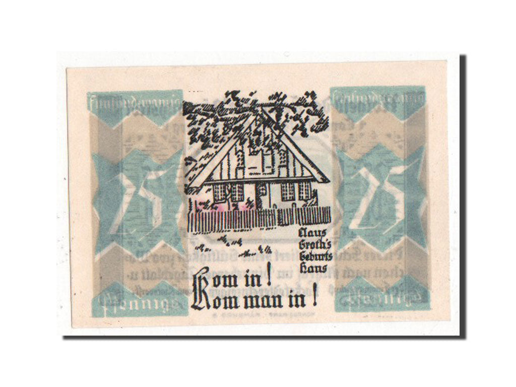 Banknote, Germany, Schleswig-Holstein, 25 Pfennig, 1921, UNC(63), Mehl:133.1a