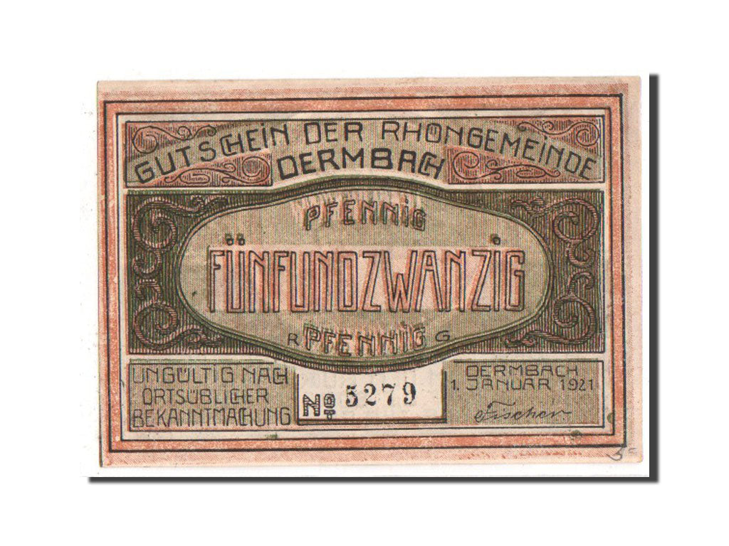 Banknote, Germany, Sachsen-Weimar-Eisenach, 25 Pfennig, 1921, UNC(63)