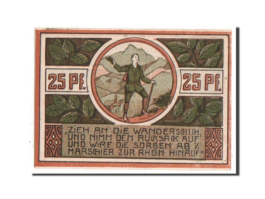 Banknote, Germany, Sachsen-Weimar-Eisenach, 25 Pfennig, 1921, UNC(63)