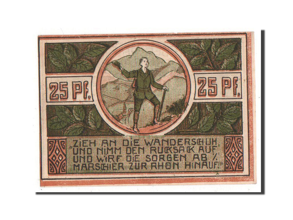 Banknote, Germany, Sachsen-Weimar-Eisenach, 25 Pfennig, 1921, UNC(63)