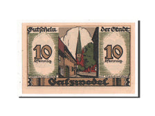 Banknote, Germany, Salzwedel, 10 Pfennig, 1921, UNC(63), Mehl:1162.2a