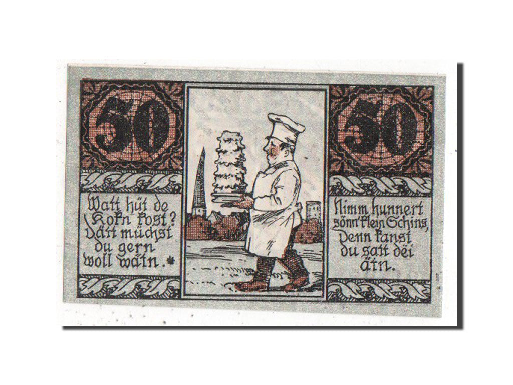 Germany, Salzwedel, 50 Pfennig, 1921, UNC(63), 31190, Mehl #1162.1a