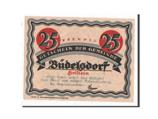 Germany, Budelsdorf Gemeinde, 25 Pfennig, 1921, AU(55-58), Mehl #200.1