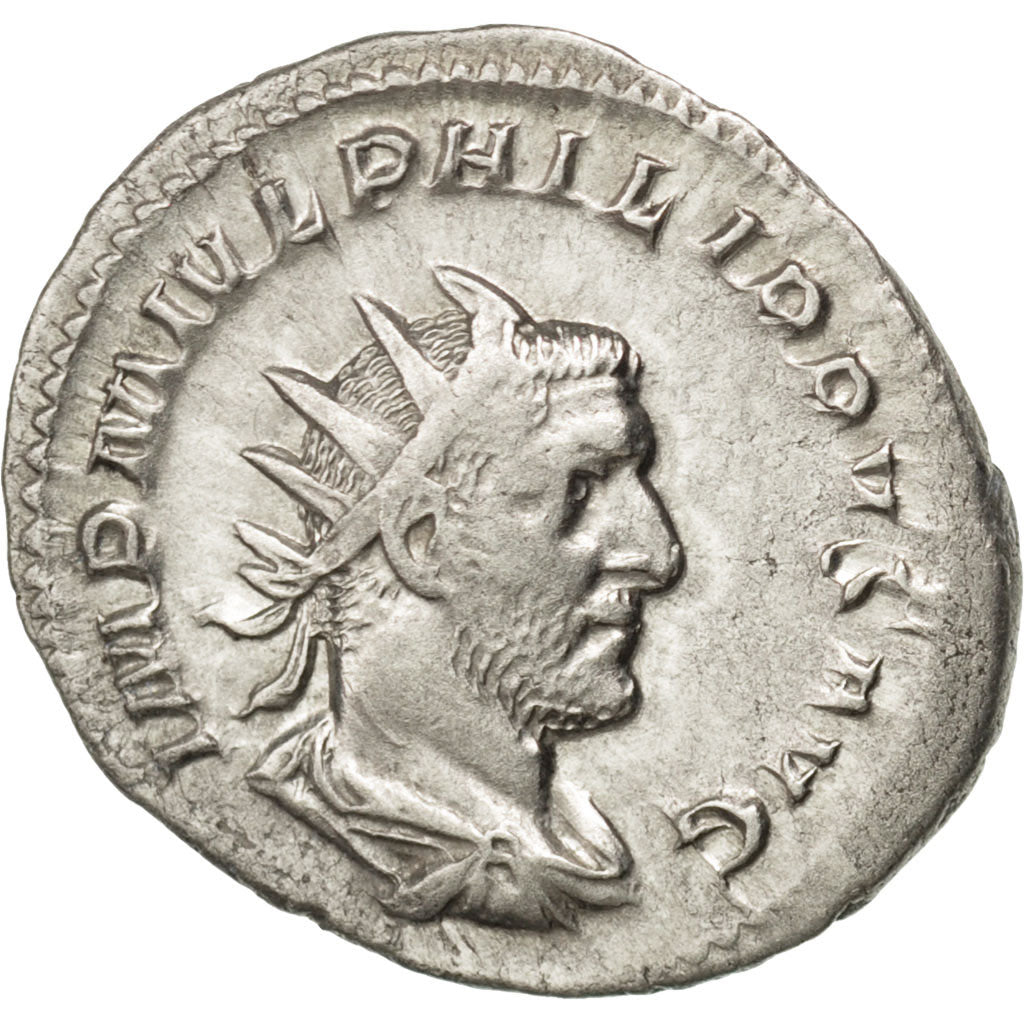 Philip I, Antoninianus, Rome, AU(50-53), Billon, RIC #27b, 3.96