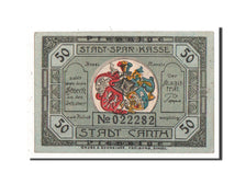 Banknote, Germany, Canth Stadt, 50 Pfennig, AU(55-58), Mehl:220.2