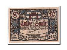 Banknote, Germany, Calbe a.d. Saale Stadt, 50 Pfennig, 1917, AU(55-58)